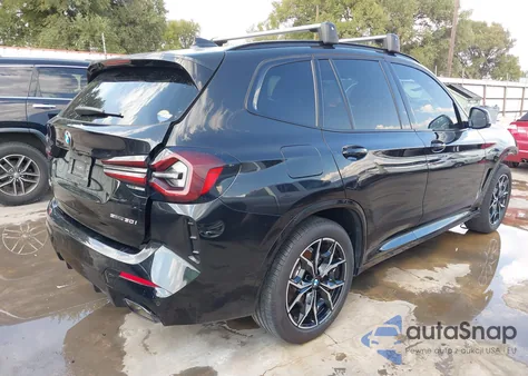 2024 BMW X3 Sdrive30I из США, поврежденный, VIN 5UX43DP01R9U82989